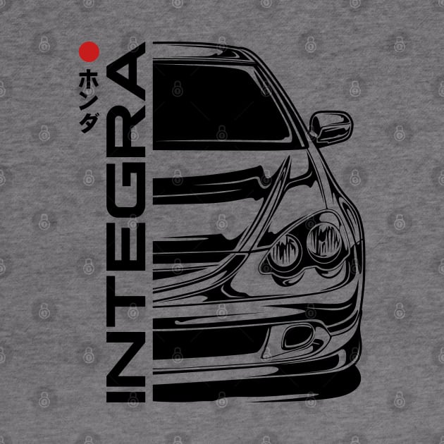 Integra DC5 Type R Front View by idrdesign